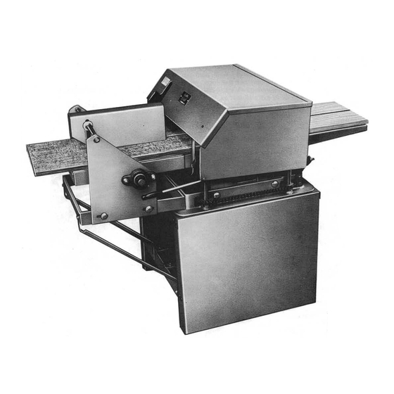 Belsaw 912 Operator's Manual And Repair Parts