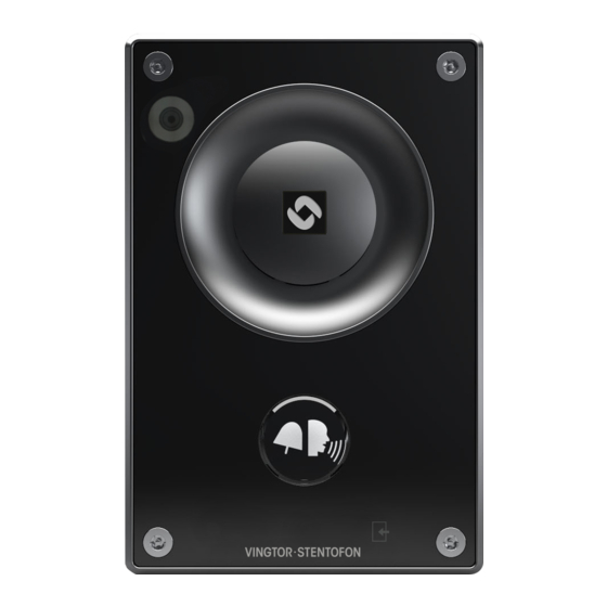 Vingtor Stentofon TCIV-2 Mounting Manual