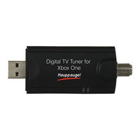 Hauppauge Digital TV Tuner for Xbox One Quick Installation Manual