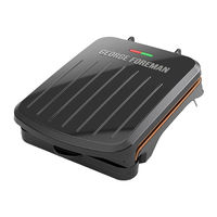 George Foreman GRS040 Series Use And Care Manual