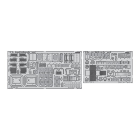 Eduard Lynx HAS.3 exterior Quick Start Manual