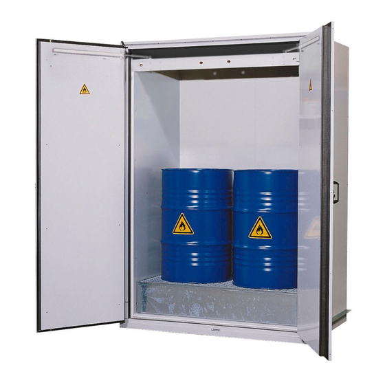 asecos F Series User Manual