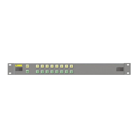 Link electronics 861-XL818F Specification Sheet