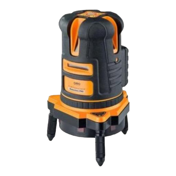 GSR Laser Tools Geo FL 80SP Quick Start Manual