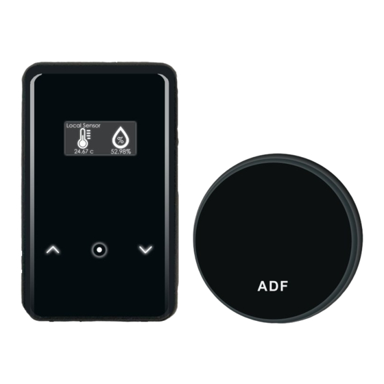 User Manuals: ADF T1 Smart Thermostat