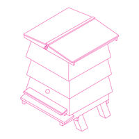 Thorne BEES ON A BUDGET W.B.C. BEEHIVE Assembly Instruction Manual