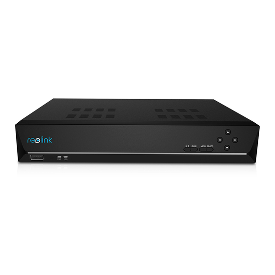 Reolink RLN8-410 Operational Instruction