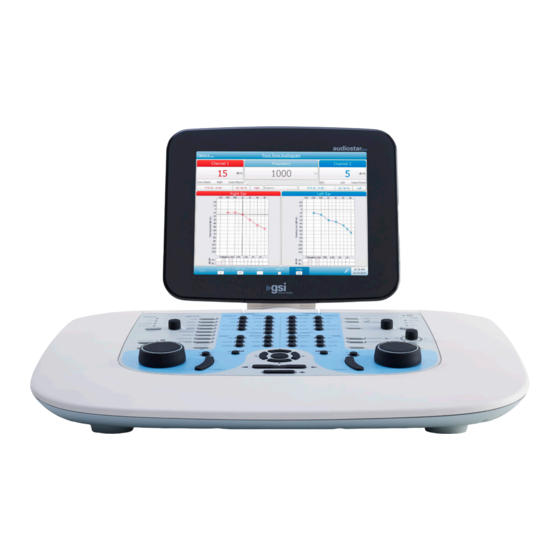 Grason-Stadler gsi AUDIOSTAR PRO Instructions For Use Manual
