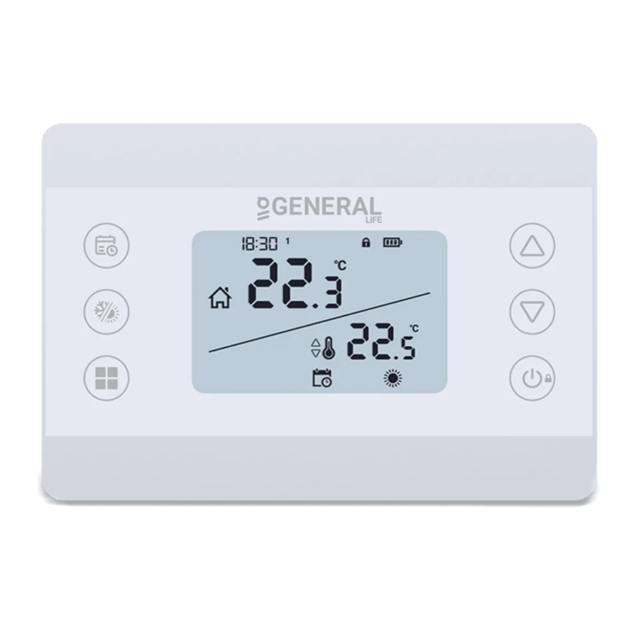 GENERAL LIFE HT330S - Digital Room Thermostat Manual