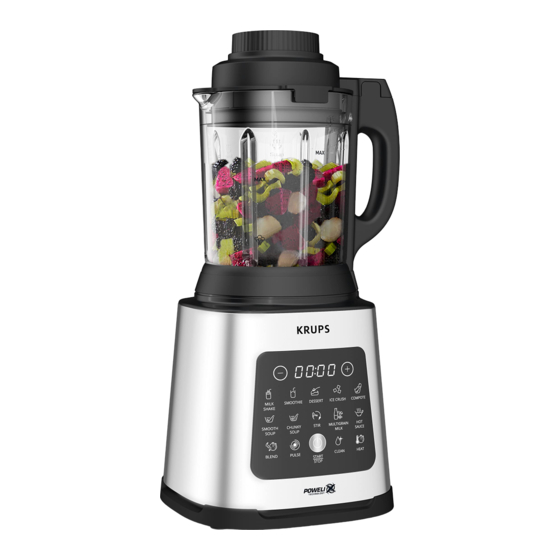 Krups PERFECTMIX COOK KB835D Manual