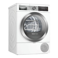 Bosch WTX8HEL9SN User Manual And Installation Instructions