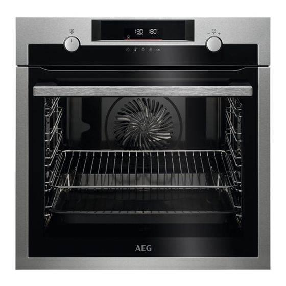 AEG BPE53516XM Pyrolytic Oven Manuals