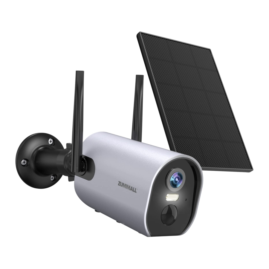 ZUMIMALL GX1K - Battery Powered Camera Manual