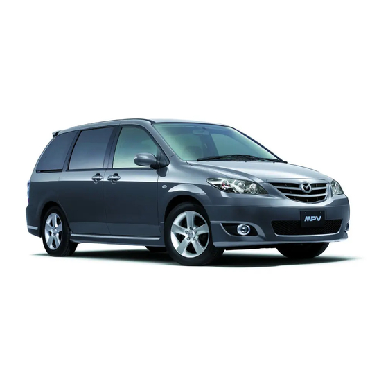 Mazda MPV Quick Tips