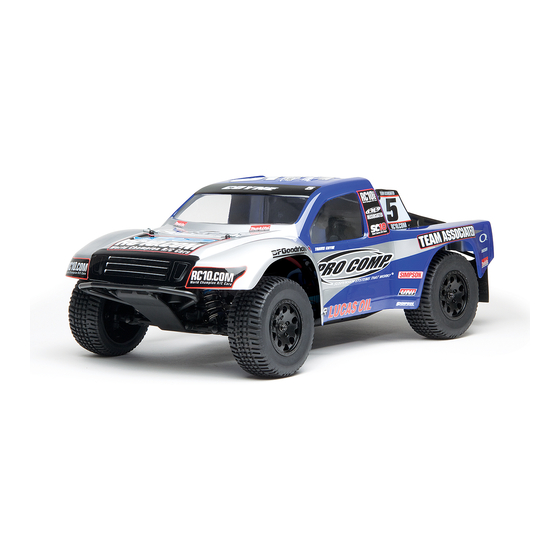 Associated Electrics SC10 4x4 Short Course Manual