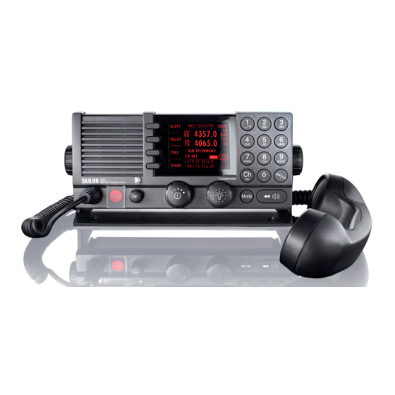 Sailor  6300 MF/HF DSC User Manual
