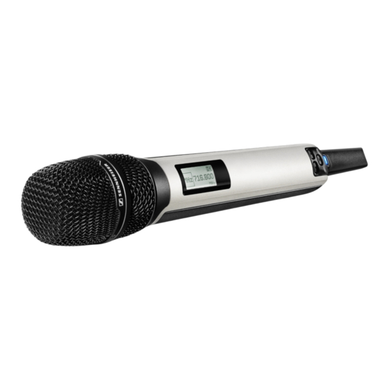 Sennheiser Digital 9000 Instruction Manual
