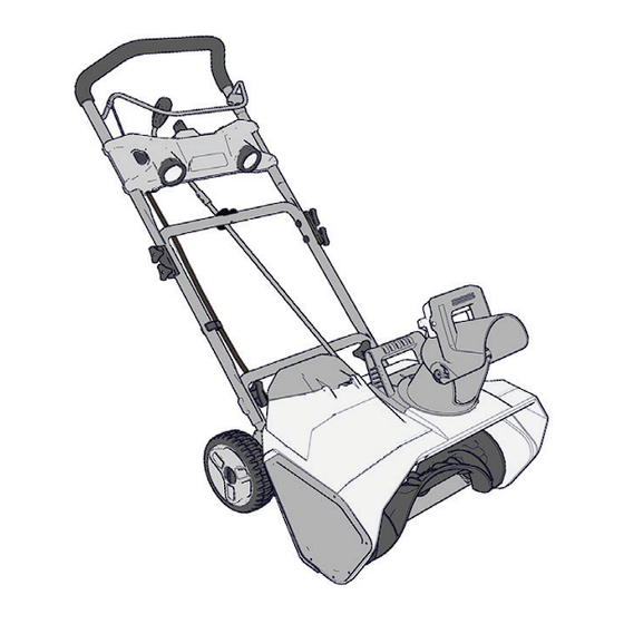Alpina AS 5148 Li Battery Snow Blower Manuals