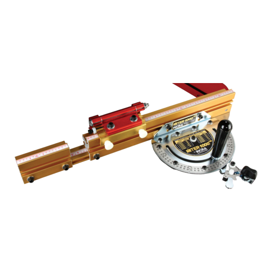 Incra Miter 1000HD Owner's Manual