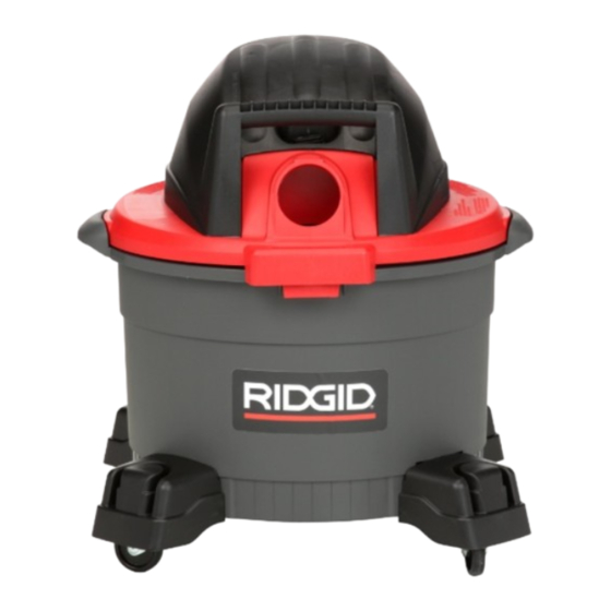 RIDGID WD0655KR0 Owner's Manual