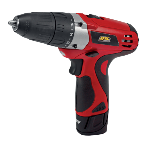 Meec tools Red Series Operating Instructions Manual
