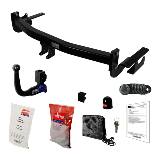 Witter TY135BU Fitting Instructions