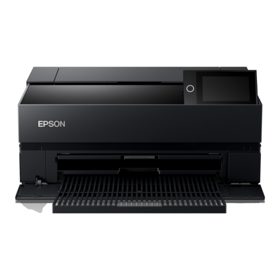 Epson SC-P700 Series Manuals