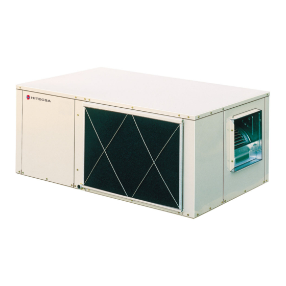 Hitecsa WCHZ Series Installation, Operation And Maintenenance Instructions