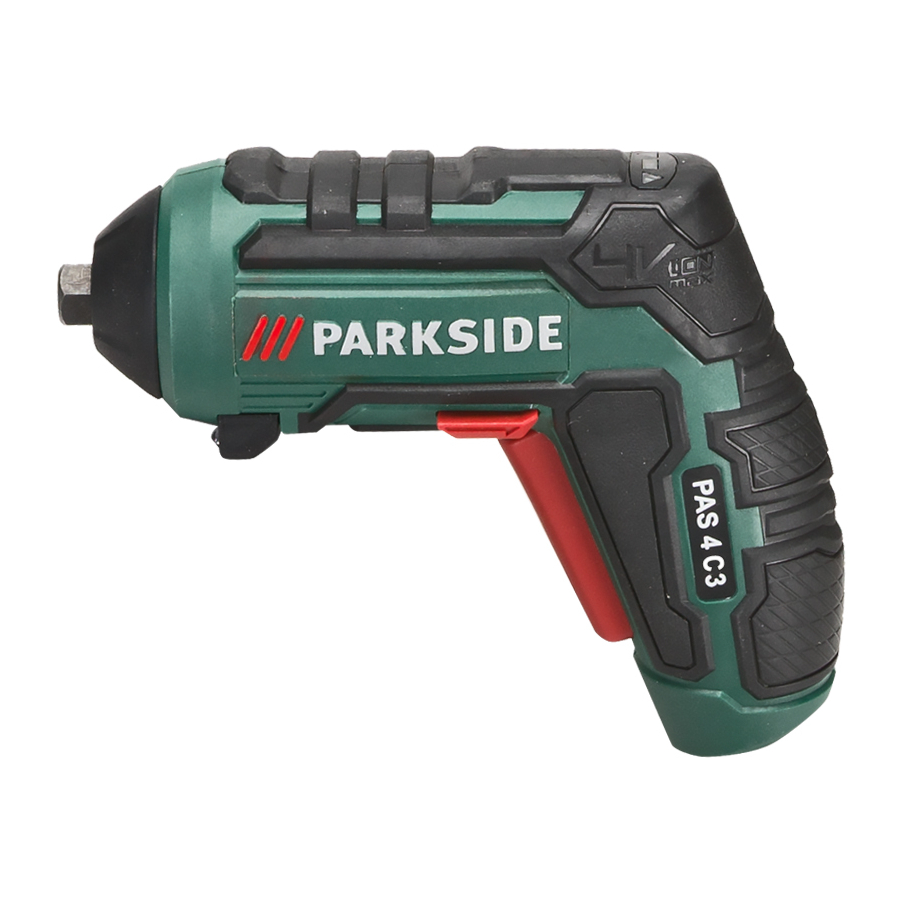 Parkside PAS 4 C4 Manuals