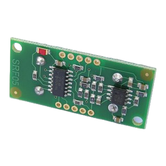 Futura SRF05 Technical Specification
