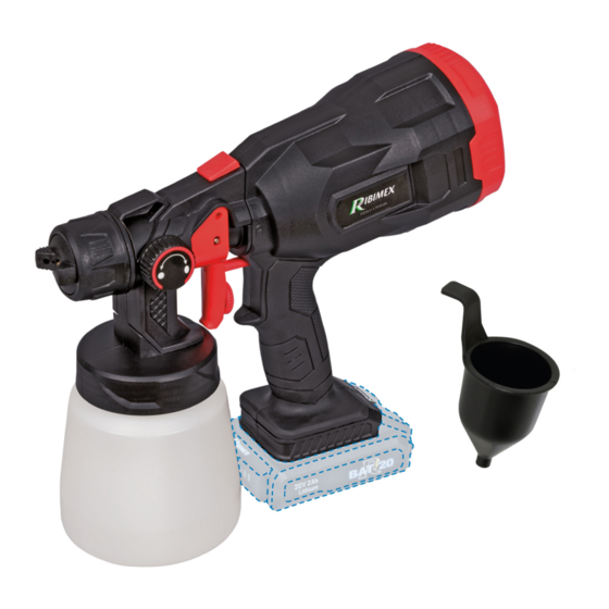 Ribimex RBAT20 PRBAT20/PPSB Instructions Manual