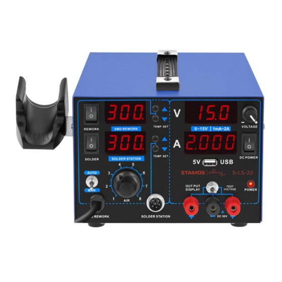 STAMOS Soldering S-LS-22 User Manual