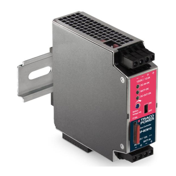 TRC TSP-BCM12 Operating Instructions Manual