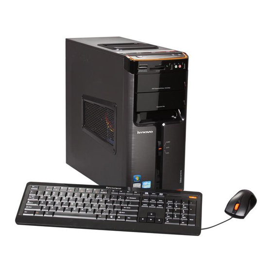 User Manuals: Lenovo IDEACENTRE K3 Desktop Computer HDD