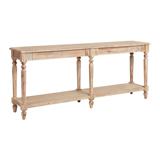 World Market 468259 Assembly Instructions Manual