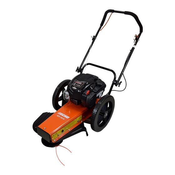 Echo WT-1610 Operator's Manual