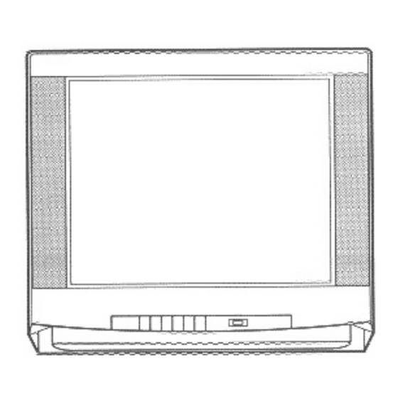 Panasonic CT-20G32 Operating Instructions Manual