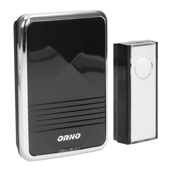 Orno CALYPSO DC OR-DB-QS-158 Quick Start Manual