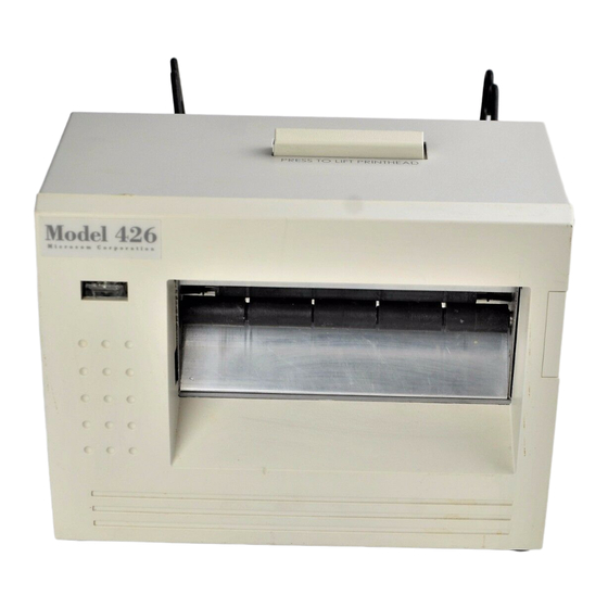 Microcom 226 User Manual