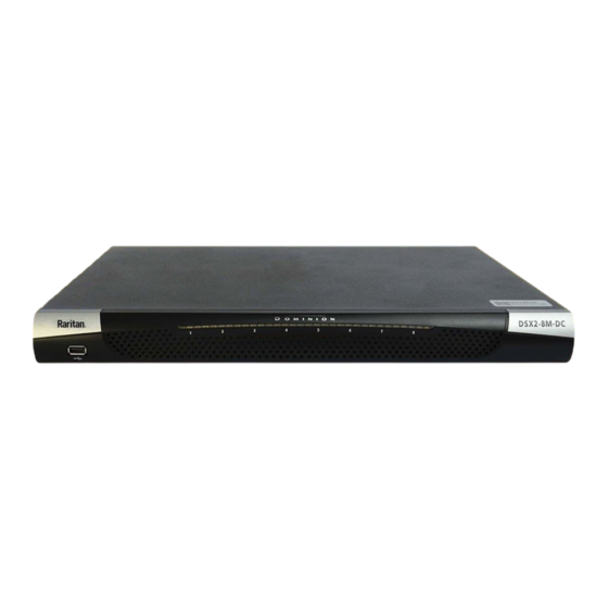 Raritan Dominion SX II User Manual