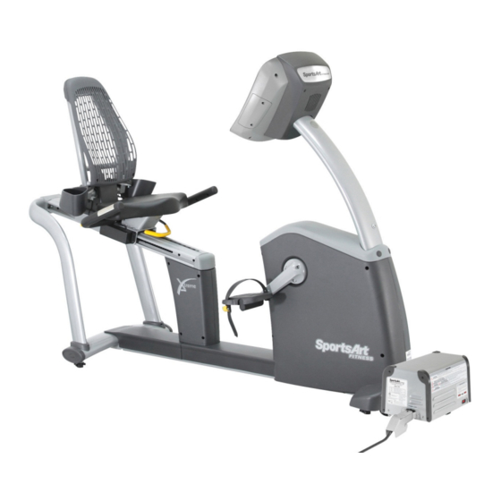 SportsArt Fitness G572R Repair Manual