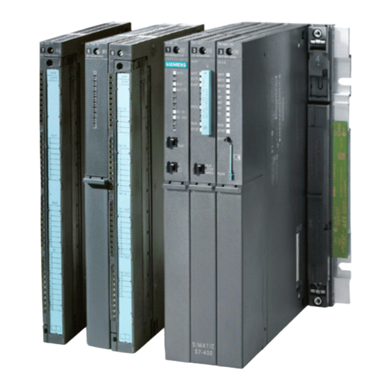 Siemens S7-400 Installation Manual