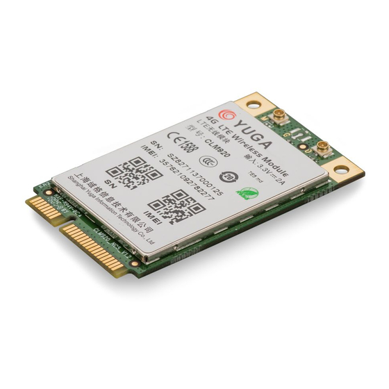 Yuga CLM920_TE5 Hardware Manual