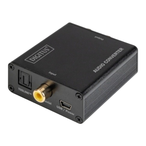 Digitus DS-40138 Manual