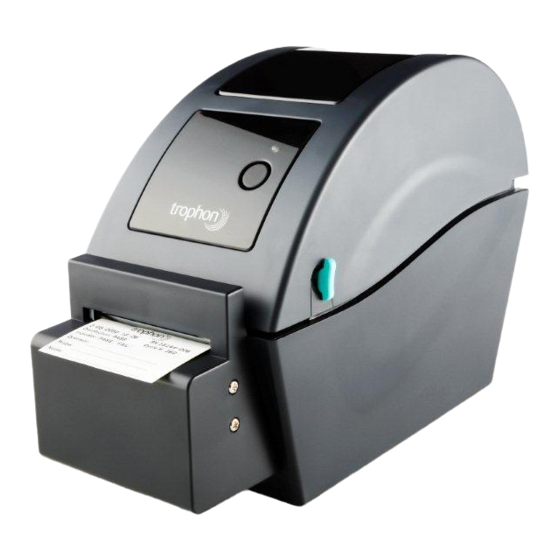 Nanosonics trophon printer Manuals