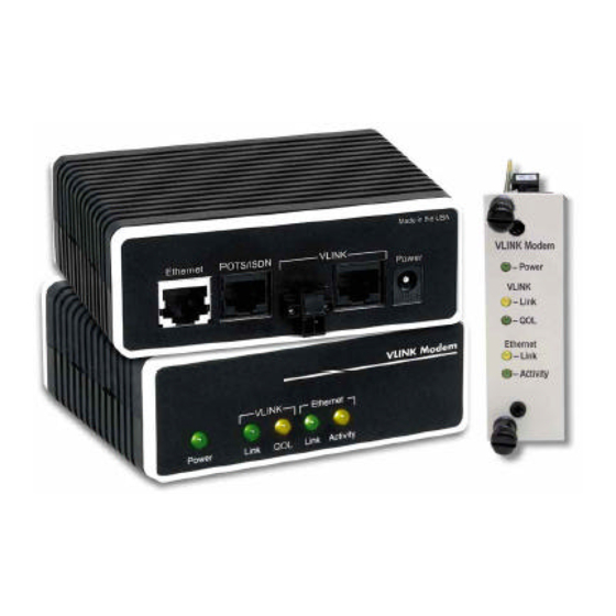 Black Box ME0010A-VDSL User Manual