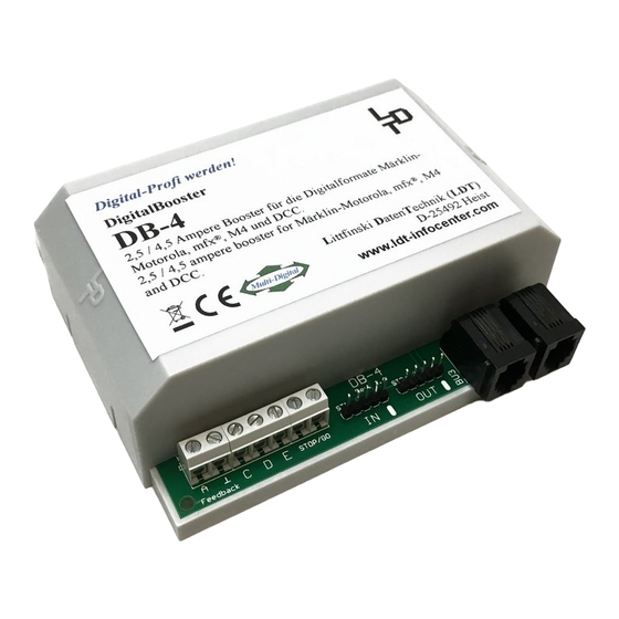 LDT DigitalBooster DB-4-G Manual