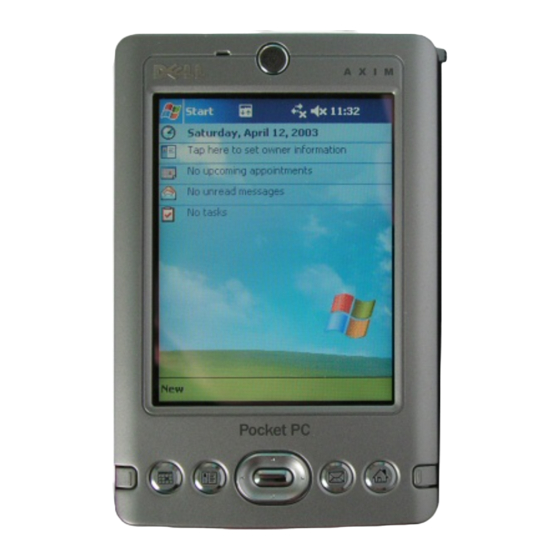 Dell Axim X3 Quick Start Manual