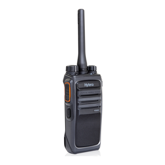 Hytera PD50X Manual