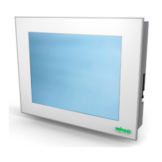 WAGO PERSPECTO VP Visu-Panel 762 Manuals